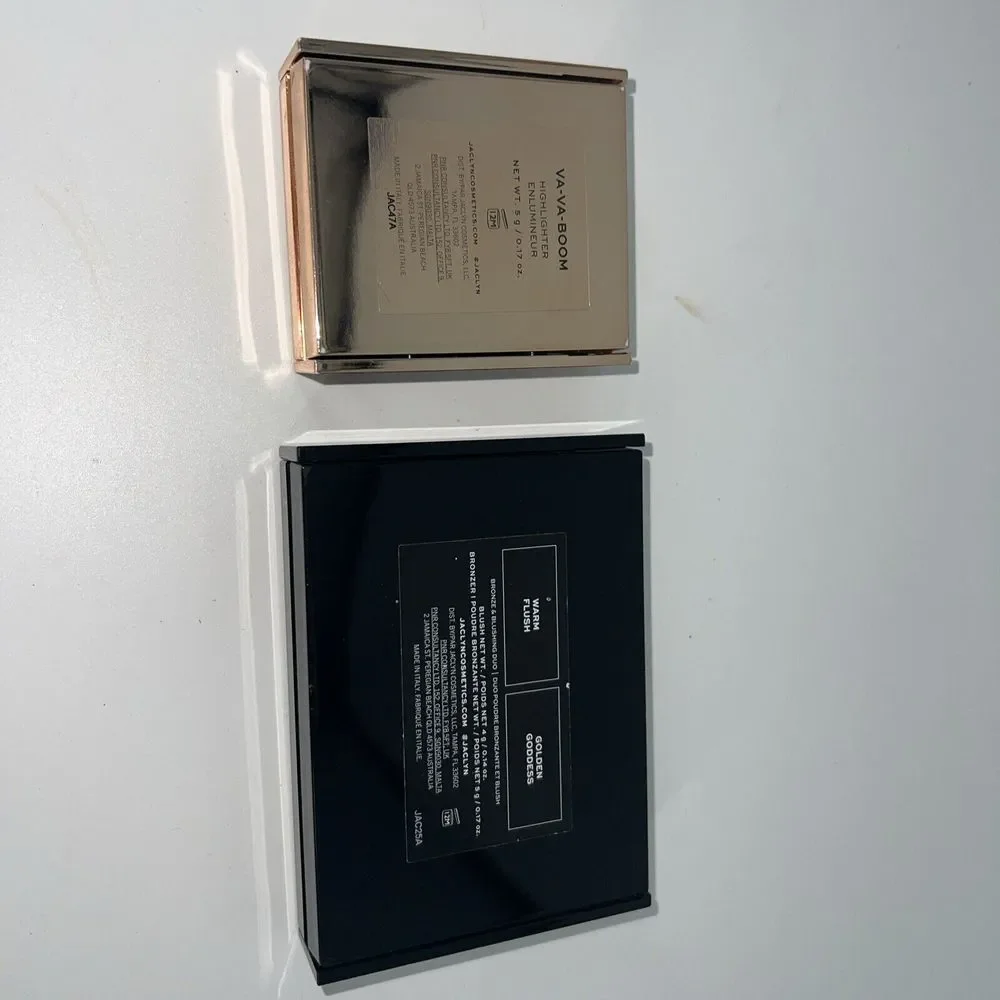 Jaclyn Hill Cosmetics Two Piece‎ Lot  Vava Boom , Warm Flush , & Golden Goddess